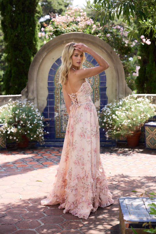 Maison™ | Dress in Peach Tapestry