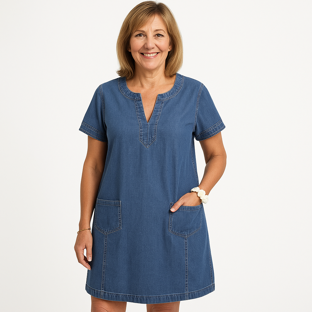 Toronto Couture™ | Denim Pocket Dress
