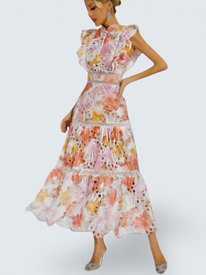 Maison™ | Hollow Sleeveless Maxi Dress