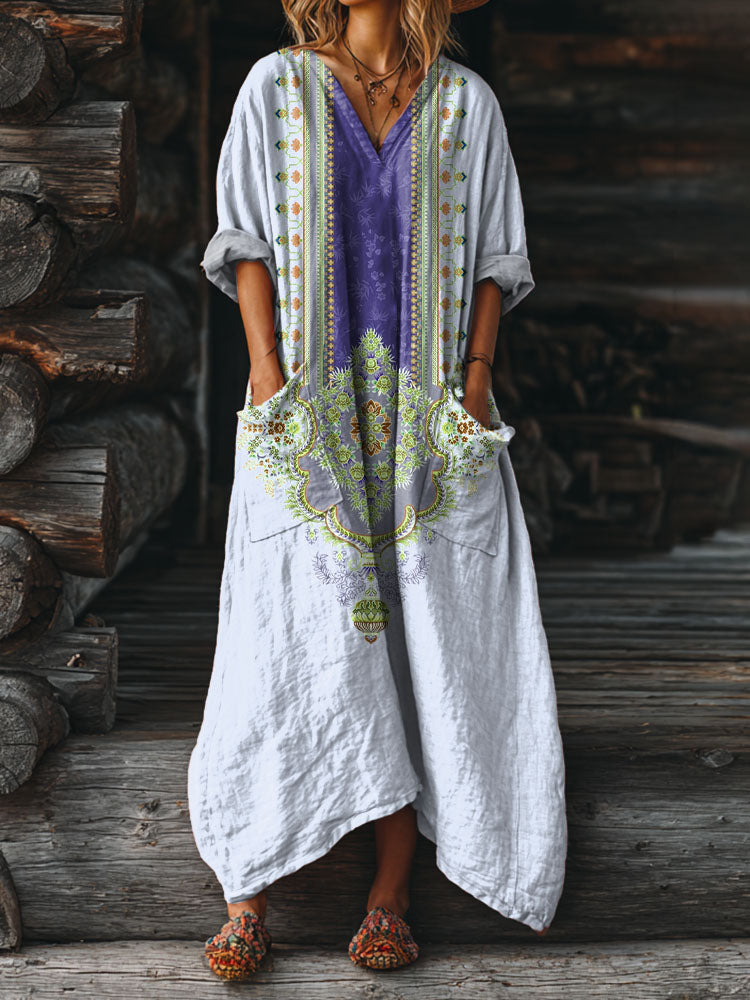 Maison™ | Vintage Boho Dress with Pockets