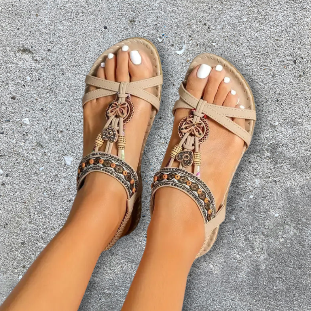 Claudia | Orthopedic Ibiza-style Sandals