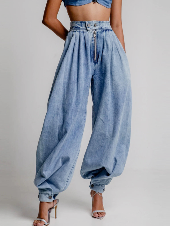 Maison™ | High Waist Balloon Jeans