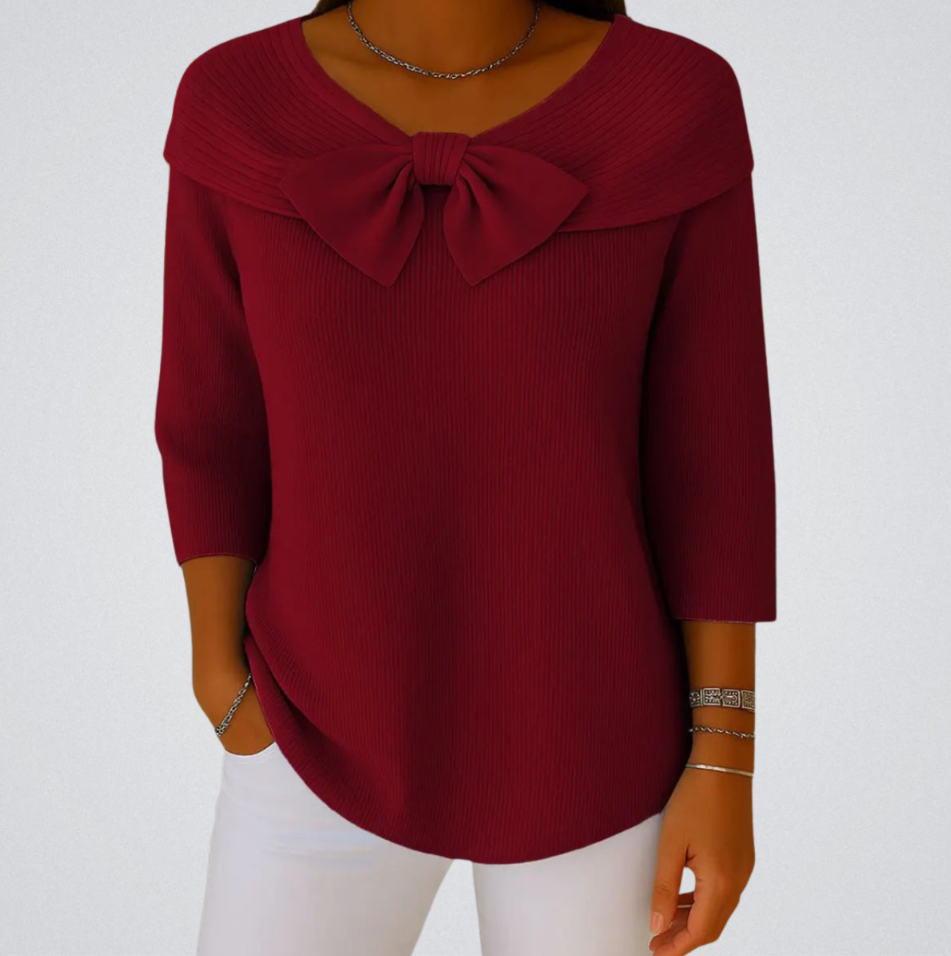 Maison | Élise Bow Knit