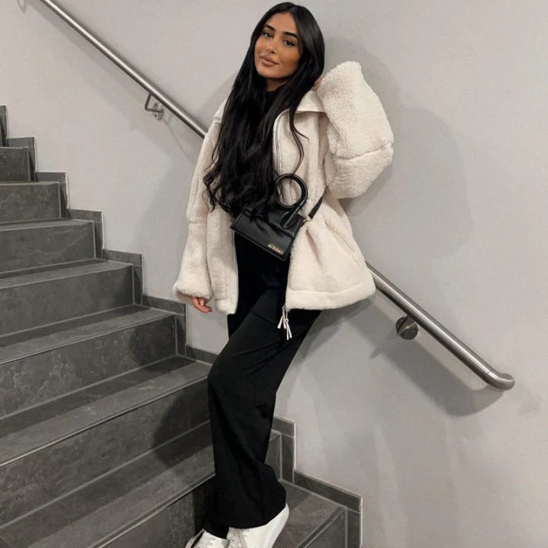 Hailey | Soft Teddy Coat