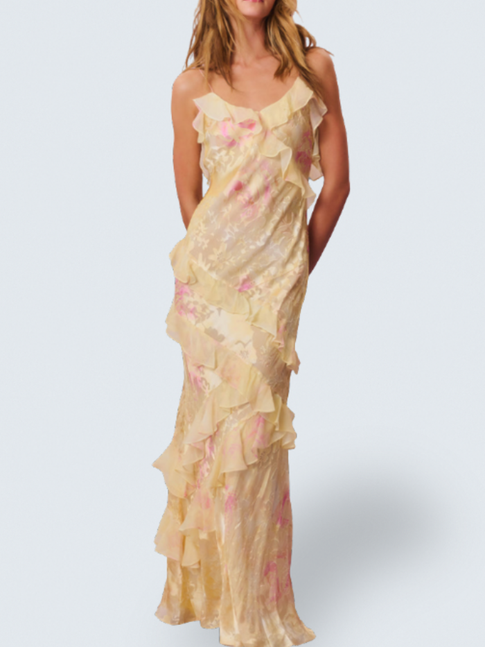Maison™ | Ruffle Maxi Dress