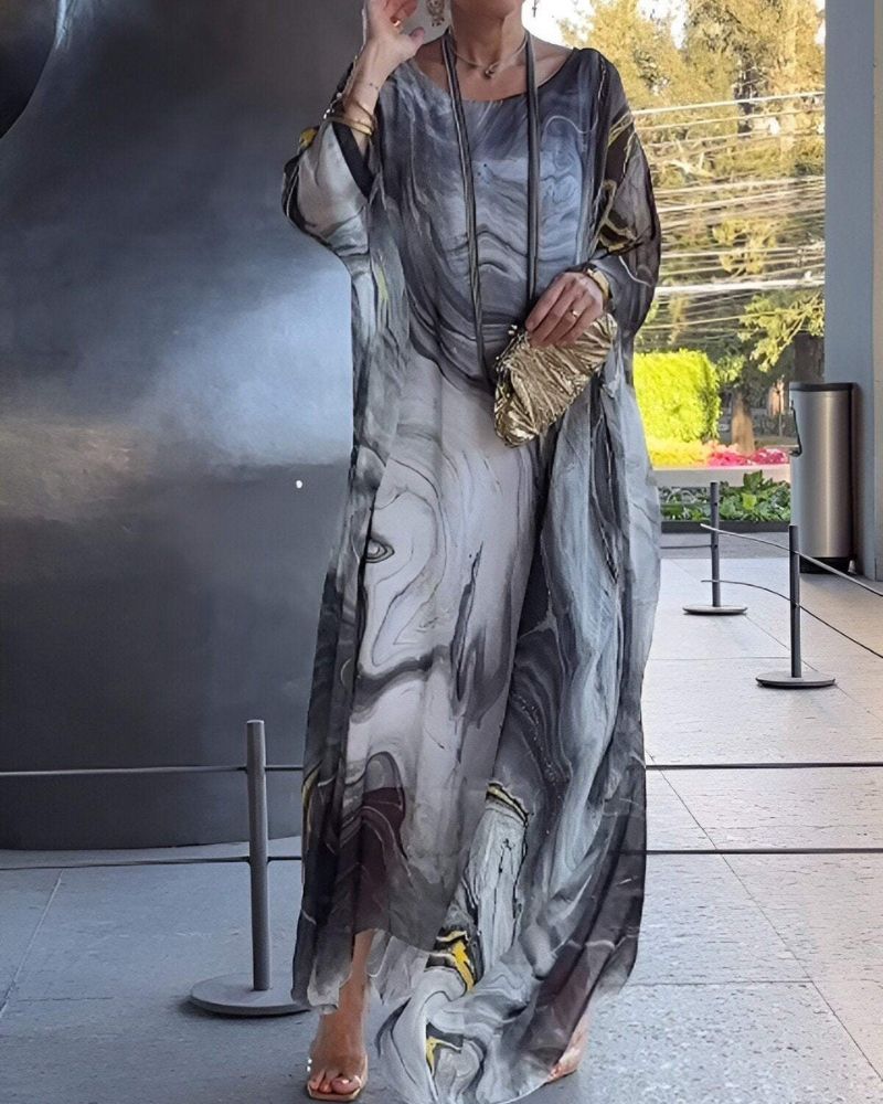 Maison™ | Elegant Chiffon Dress