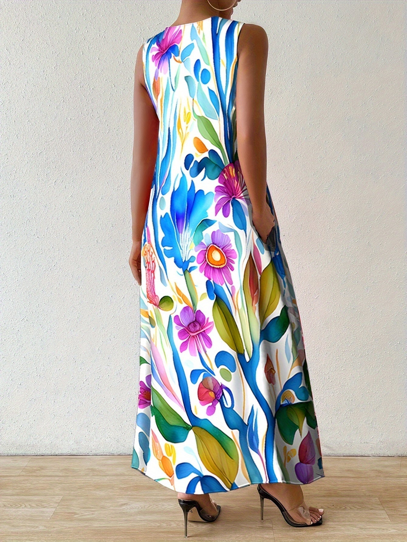 Maison™ | Blooming Print Maxi Dress
