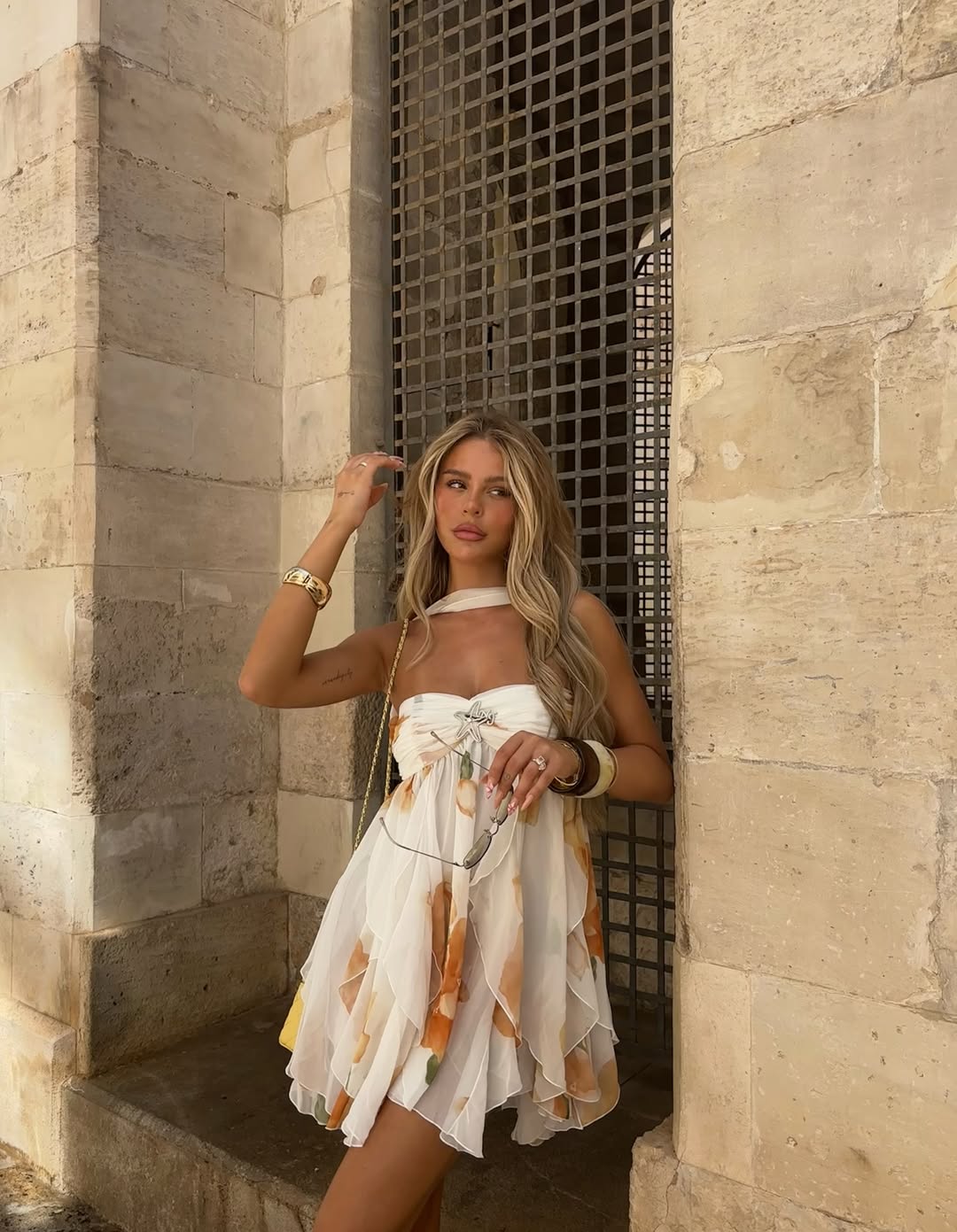 Toronto Couture™ | Halter Neck Ruffled Mini Dress