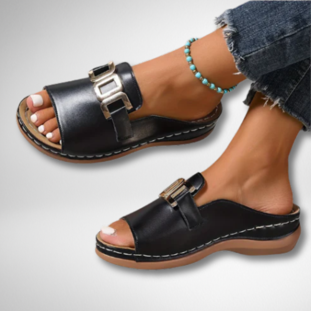 Vivienne | Comfy Buckle Sandals