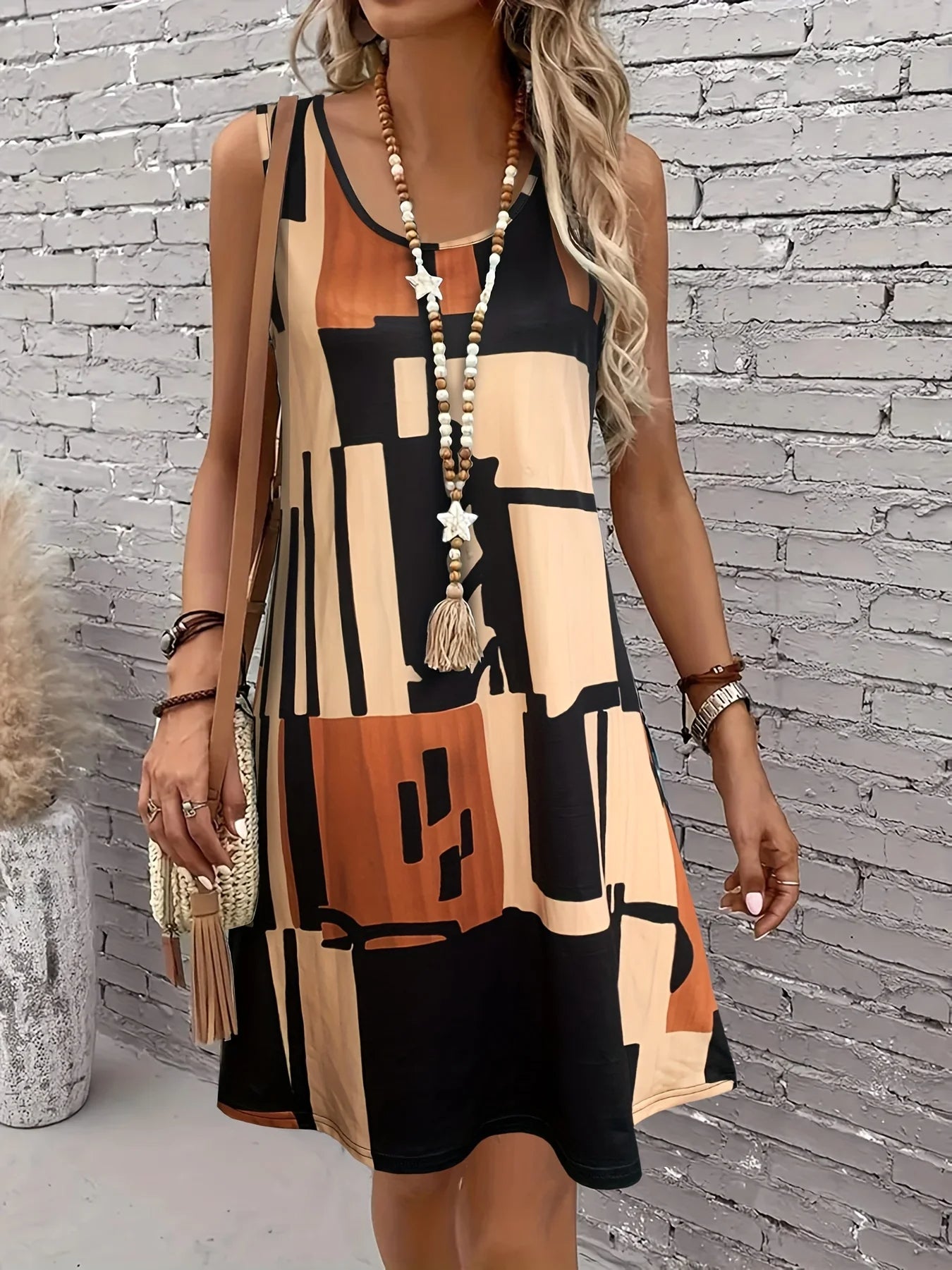 Toronto Couture™ | Stylish Casual Geometric Dress