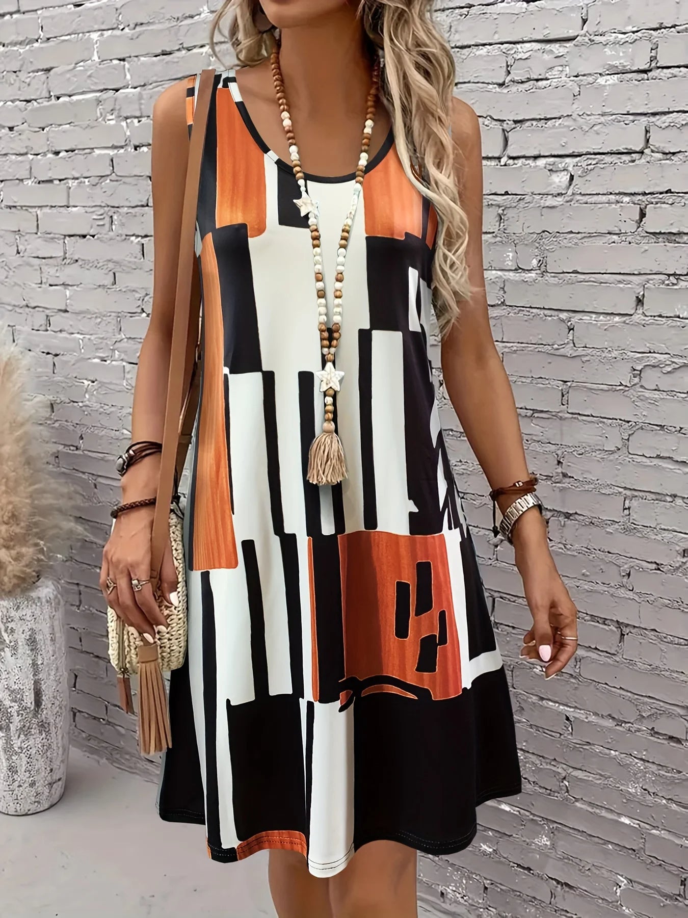 Toronto Couture™ | Stylish Casual Geometric Dress