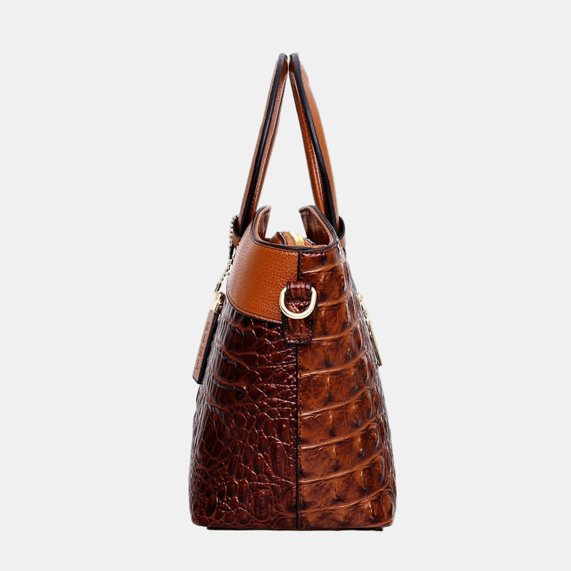 JAYE | STYLISH CROCODILE PATTERN HANDBAG